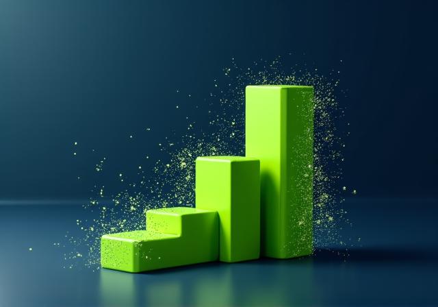 AI visualization of portfolio growth